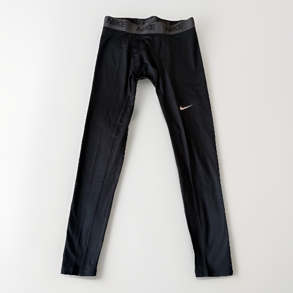Nike Men's Dri Fit‎ Compression Tights Sz XXL Tapered Training Black Running NWT